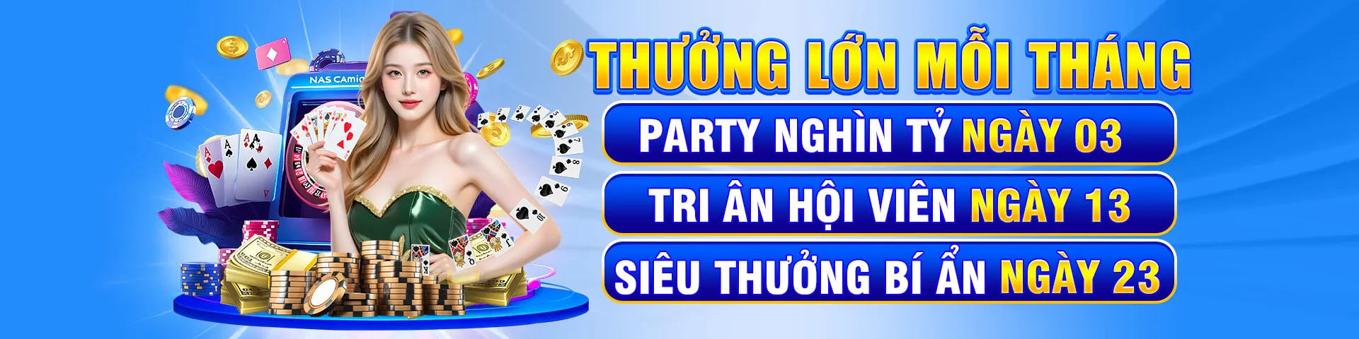 Sòng Bạc Trực Tuyến VClub với dealer chuyên nghiệp